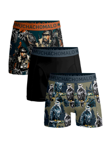 Muchachomalo Jongens 3-pack boxershorts mongolian