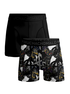 Muchachomalo Jongens 2-pack boxershorts punk