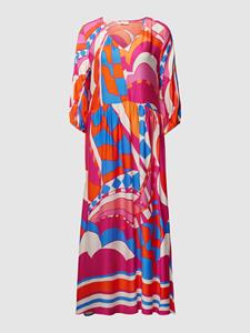 Milano italy Midi-jurk met grafisch motief