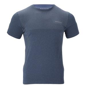 ENDURANCE  Jaro Melange Seamless S/S Tee - Sportshirt, blauw