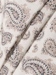 Lady Anne paisley-print handkerchief - Wit
