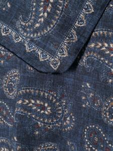 Lady Anne paisley-print handkerchief - Blauw