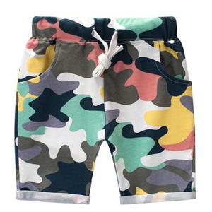 Toy Camouflage Drawstring Print Pocket Kids Boy Short Pants  Shorts