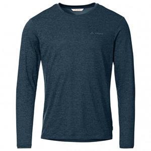 Vaude  Essential L/S T-Shirt - Sportshirt, blauw