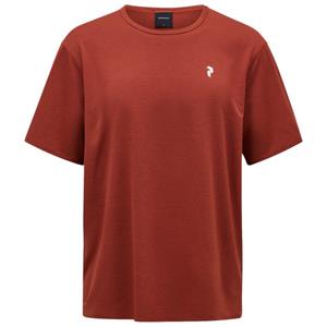 Peak Performance  Trail S/S - Sportshirt, rood