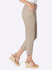 broek in beige van heine