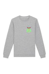 Oat Milk Club Damen vegan Sweatshirt The Future Is Cruelty Free Grau