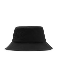 Burberry EKD-embroidered bucket hat - Zwart