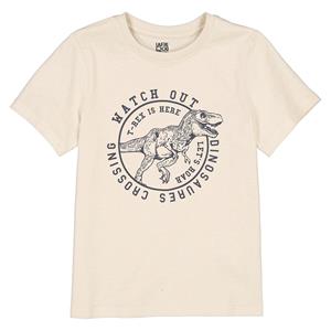 LA REDOUTE COLLECTIONS T-shirt met ronde hals en T-Rex motief