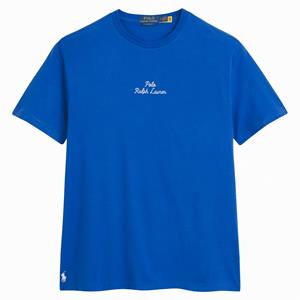 Polo Ralph Lauren Classic-Fit Jersey-T-Shirt mit Logo - Blue Saturn - L