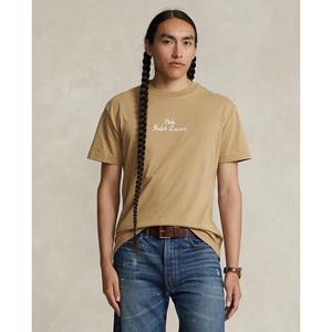 Polo Ralph Lauren Classic-Fit Jersey-T-Shirt mit Logo - Desert Khaki - L