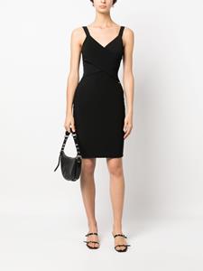 Armani Exchange Getailleerde jurk - Zwart
