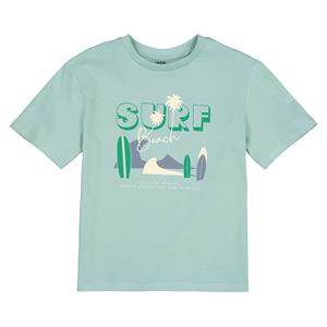 LA REDOUTE COLLECTIONS T-shirt met ronde hals en surfmotief