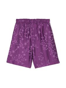 Zadig & Voltaire Kids star-patterned shorts - Paars