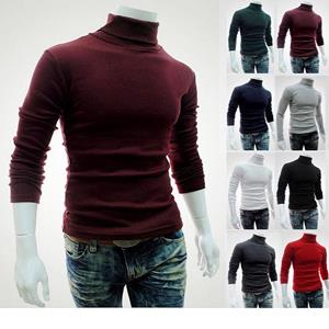 Fashion bag01 Heren Coltrui Hoge Kraag Dunne Cultivating Mannelijke Bottoming Sweater