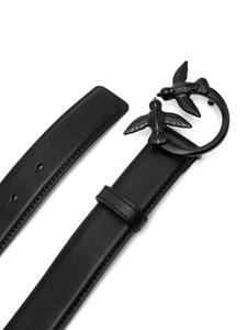 PINKO Love Berry leather belt - Zwart