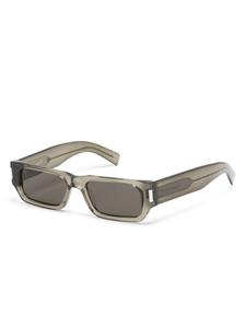 Saint Laurent Eyewear SL 660 zonnebril met rechthoekig montuur - Groen
