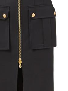 Veronica Beard Dallas cargo-pocket stretch-cotton skirt - Zwart