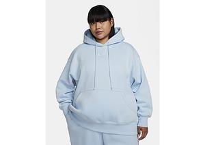 Nike Sportswear Phoenix Fleece Oversized hoodie voor dames (Plus Size) - Blue- Dames
