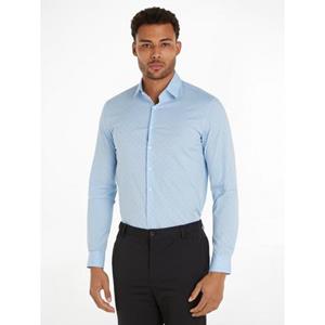 Calvin Klein Kurzarmhemd "POPLIN LEAF PRINT SLIM SHIRT"