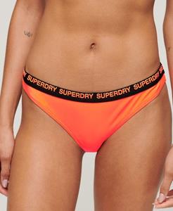 Superdry Vrouwen Elastisch Cheeky Bikinibroekje Oranje