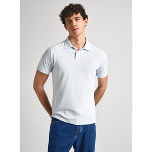 Pepe jeans Polo met korte mouwen en geborduurd logo