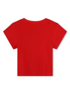 HUGO KIDS T-shirt met logoprint - Rood