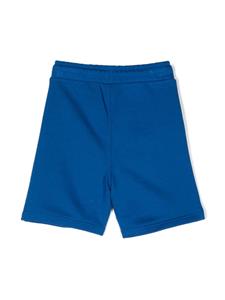 BOSS Kidswear logo-print track shorts - Blauw