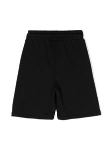 BOSS Kidswear logo-print cotton shorts - Zwart