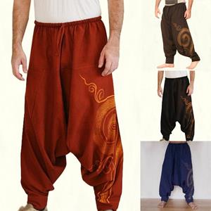 L  Trendy products are preferred Herenmode Aladdin Hippie Yoga Broek Baggy Harembroek Zomer Plus Size