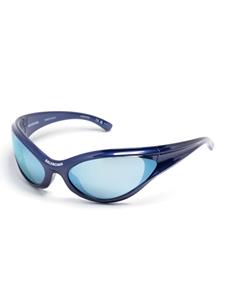 Balenciaga Eyewear Dynamo zonnebril met cat-eye montuur - Blauw