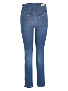 AG Jeans logo-embroidered jeans - Blauw