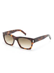 Saint Laurent Eyewear 402 rectangle-frame sunglasses - Bruin