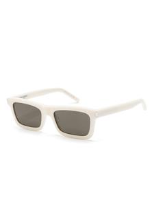 Saint Laurent Eyewear Betty square-frame sunglasses - Beige