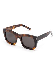 Saint Laurent Eyewear SL 650 zonnebril met vierkant montuur - Bruin