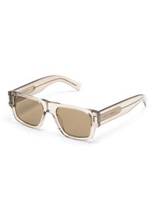 Saint Laurent Eyewear SL659 zonnebril met vierkant montuur - Grijs