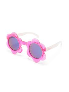 Billieblush geometric-frame sunglasses - Roze