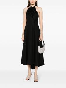 Acler Midi-jurk met halternek - Zwart