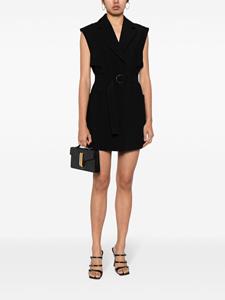 Acler Mouwloze mini-jurk - Zwart