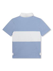 Givenchy Kids Poloshirt met geborduurd logo - Blauw