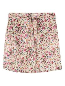 Société Anonyme 50/50 floral-print skirt - Roze