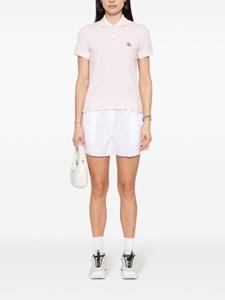 Moncler Poloshirt met logopatch - Roze