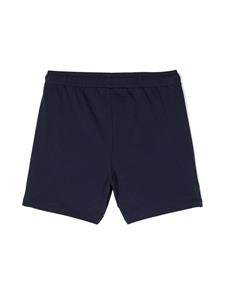 Moschino Kids logo-print drawstring shorts - Blauw
