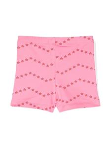 Tiny Cottons Zigzag star-print shorts - Roze
