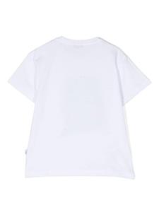 Il Gufo T-shirt met haaiprint - Wit