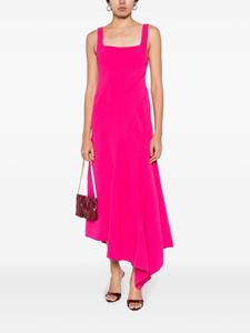 Acler Rowe jurk met vierkante hals - Roze