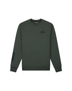 Malelions Sport Counter Sweater - Dark Green