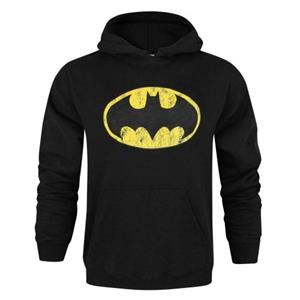 Batman heren hoodie met noodlijdend logo