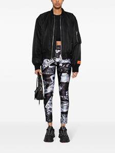 Versace Jeans Couture Legging met print - Zwart