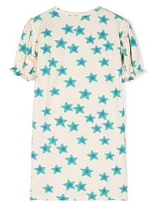 Tiny Cottons Starflowers jersey dress - Beige
